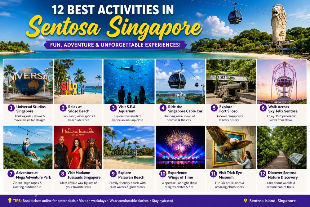 Best Activities in Sentosa Singapore