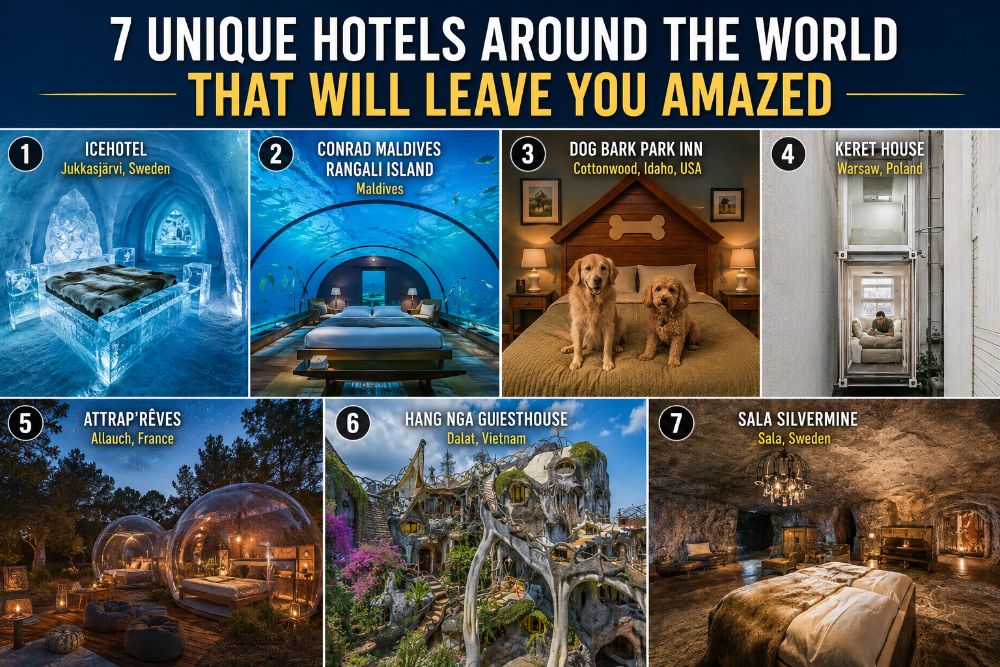 Unique Hotels Around the World