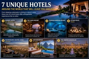 7 Most Unique Hotels in the World That Will Amaze You Unique Hotels Around the World That Will Leave You Amazed
