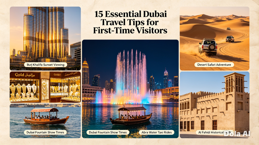 15 Essential Travel Tips for Visiting Dubai (First-Timer's Guide)