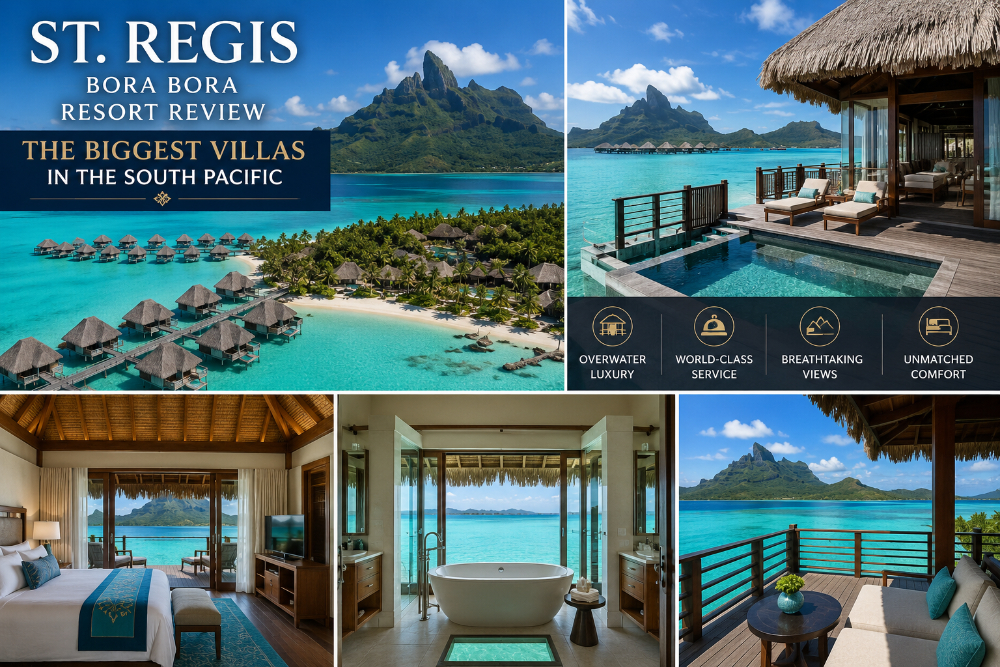 St. Regis Bora Bora Resort Review: The Biggest Villas in the South Pacific